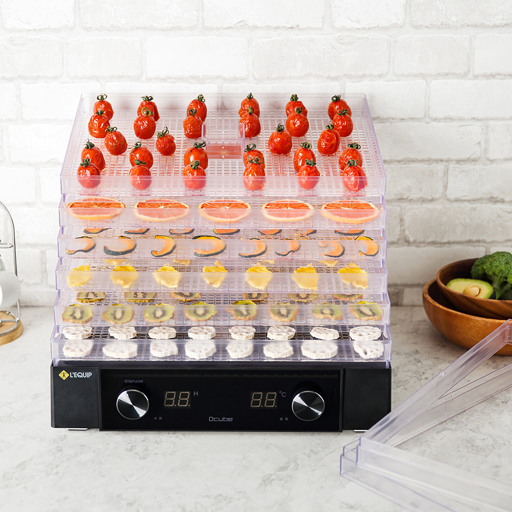 리큅 대용량 투명 8단 과일 고추 야채 식품건조기 LD-9013 T62