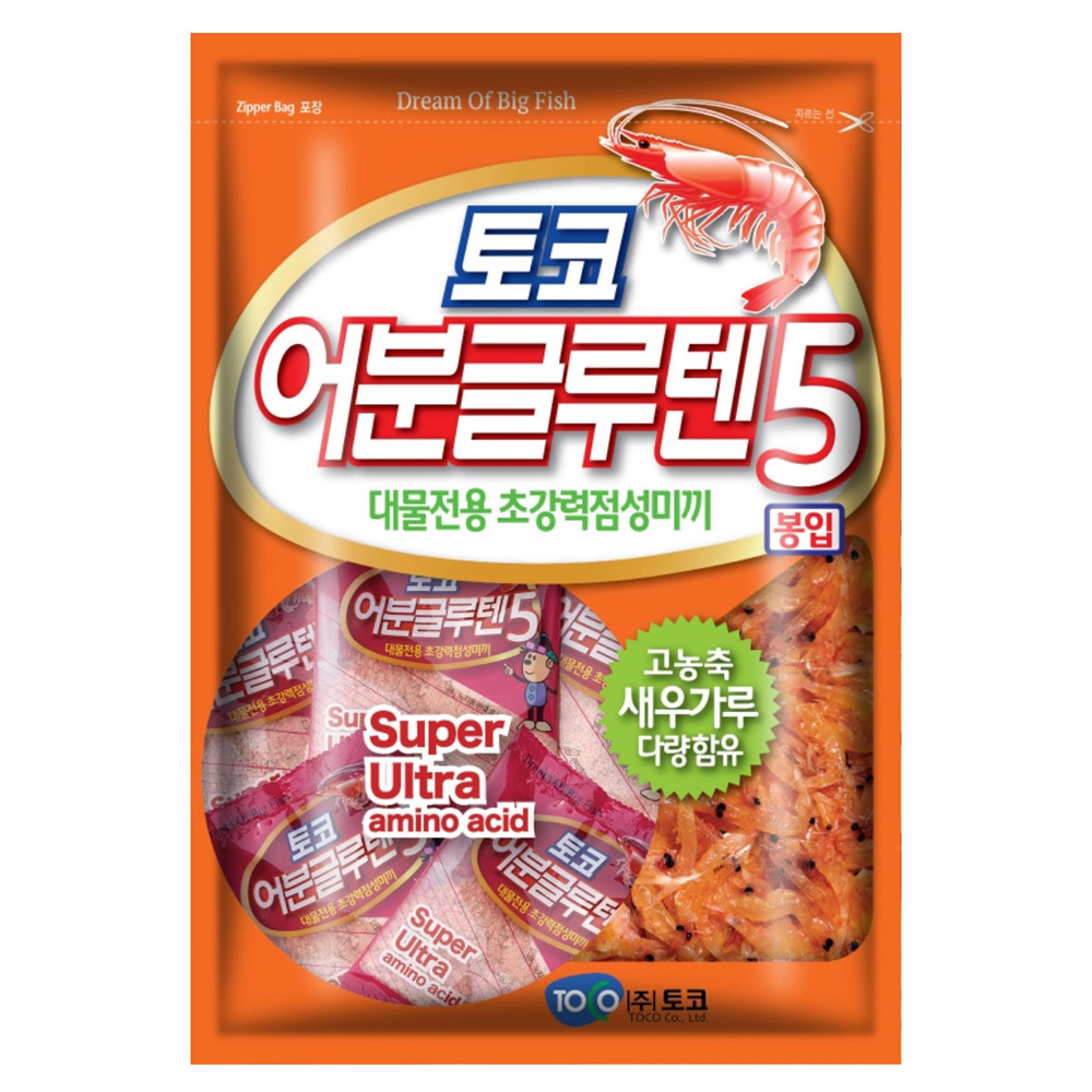 999피싱 토코 어분글루텐5 대물용 떡밥 집어제 첨가제 - 메인 이미지
