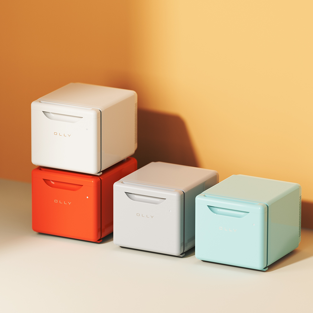 올리 파스텔 화장품 미니 냉장고 소형 원룸 일반 레트로 OLR02