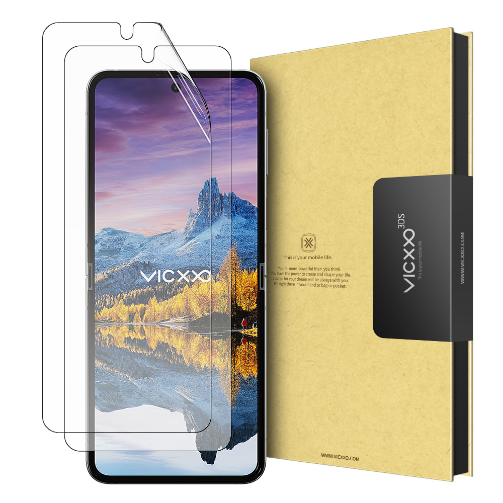 빅쏘 3DS 풀커버 액정보호 필름 갤럭시Z 플립5, 2매입