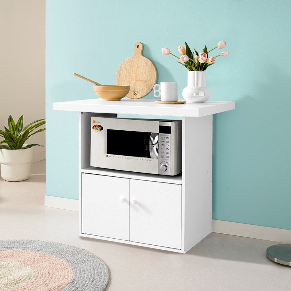 다용도 전자렌지 선반 렌지대 3단