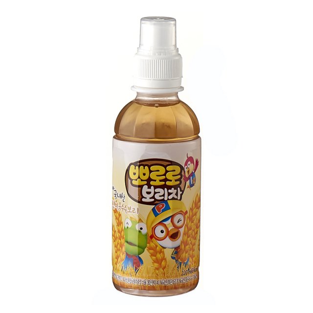 뽀로로음료수 밀크 사과 딸기 블루베리 샤인머스켓 보리차 235ml 총24개 이미지 8
