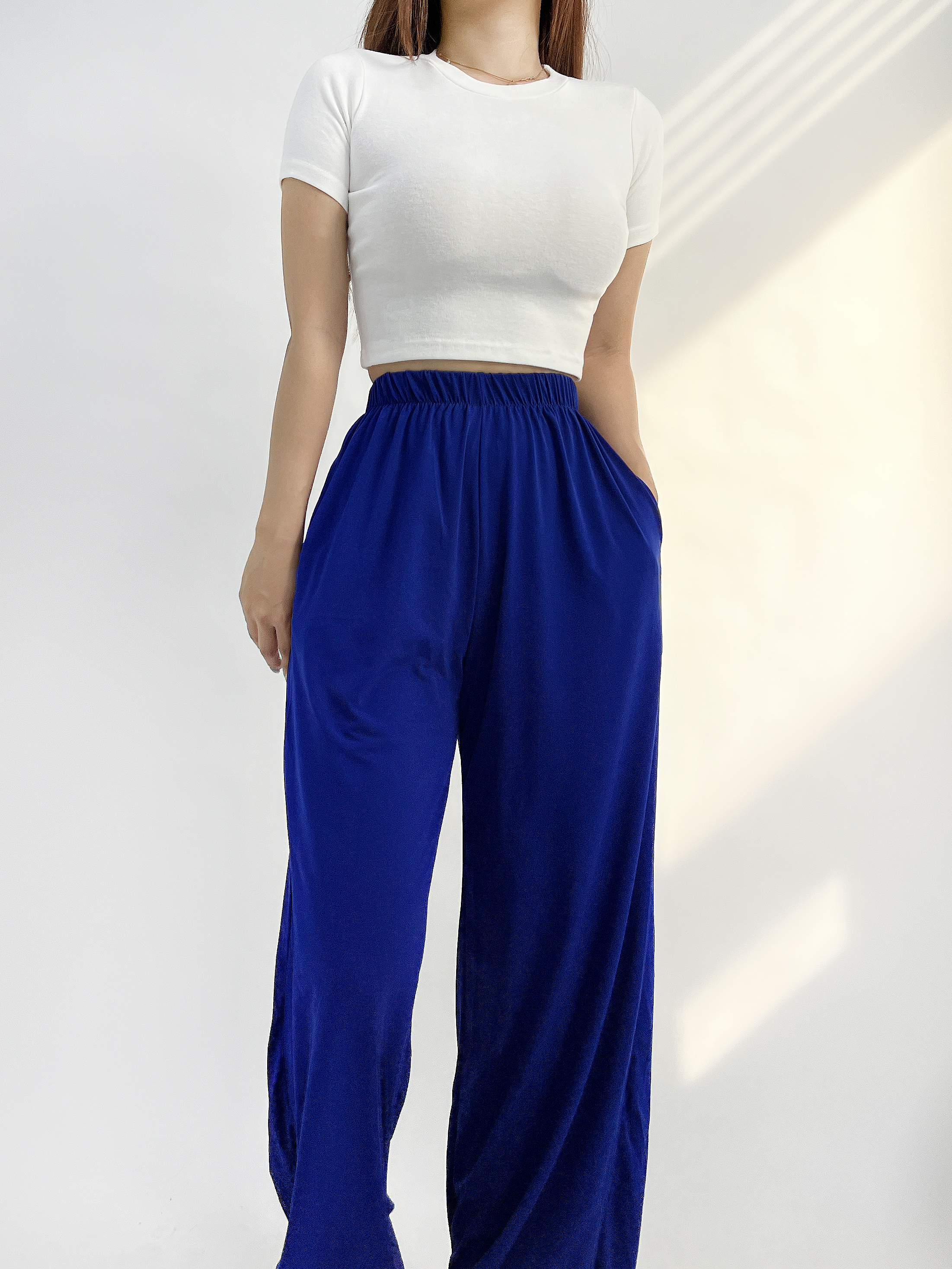 제이 쿨링 찰랑 쿨팬츠 트레이닝 밴딩 와이드팬츠 3color - 상세 이미지 5