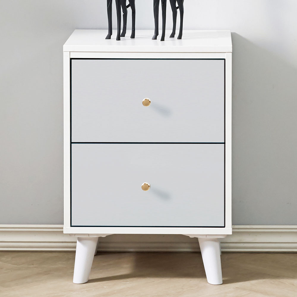 올슨 투서랍형 협탁 - 상품 이미지