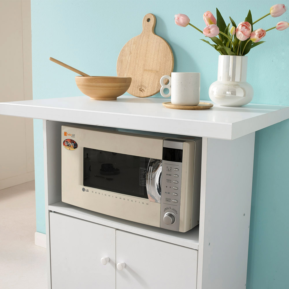 다용도 전자렌지 선반 렌지대 3단