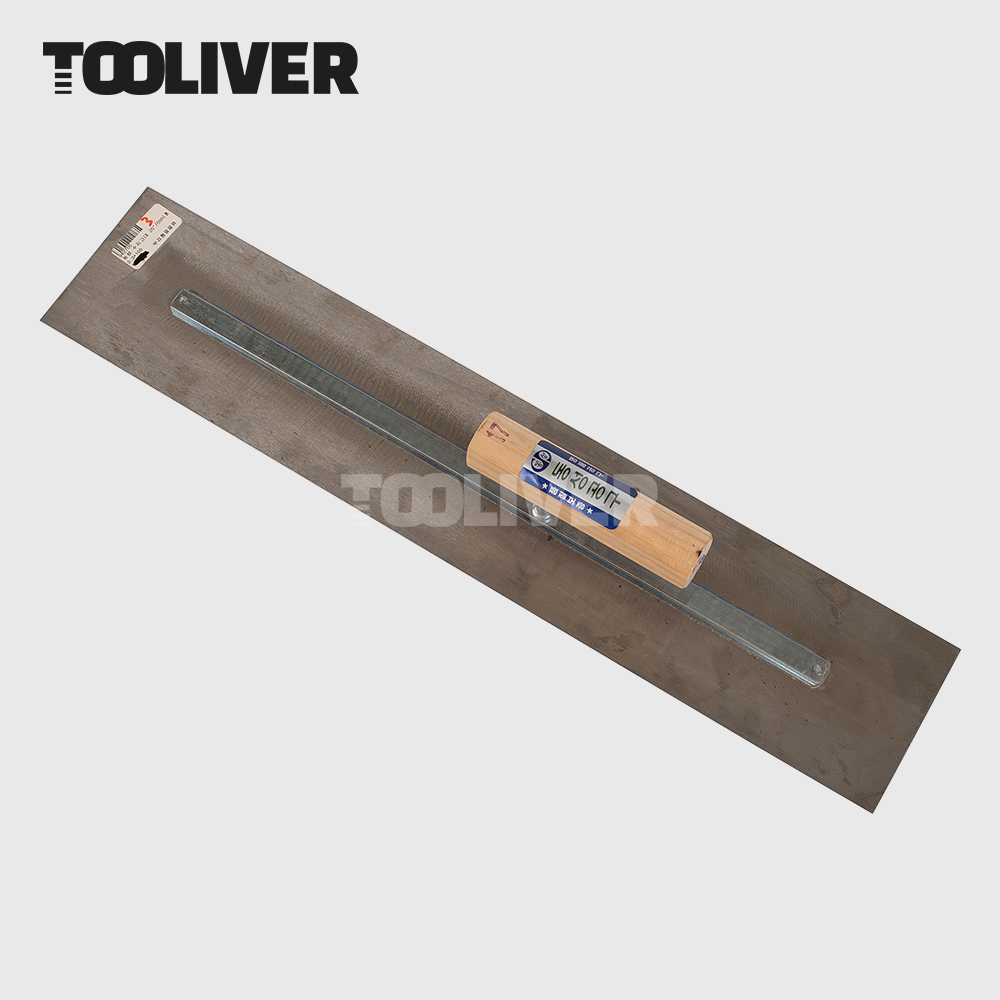 얇은 철 수지고대 흙손 고데 미장 0.3T 50cm 100x500 플라스틱손잡이 - 상세 이미지 3
