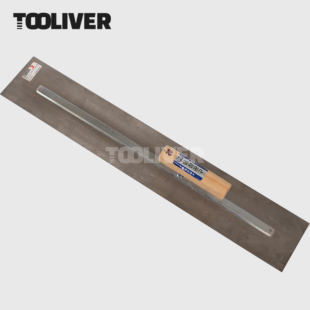 얇은 철 수지고대 흙손 고데 미장 0.3T 60cm 100x600 플라스틱손잡이 - 상세 이미지 2