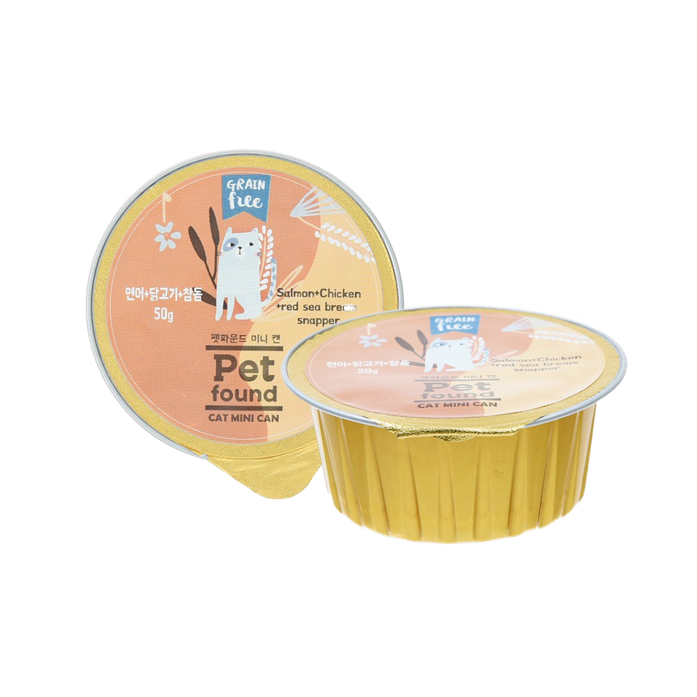 펫파운드 미니캔 스튜 고양이 간식 닭가슴살+소고기, 50g, 1개 - 상세 이미지 4