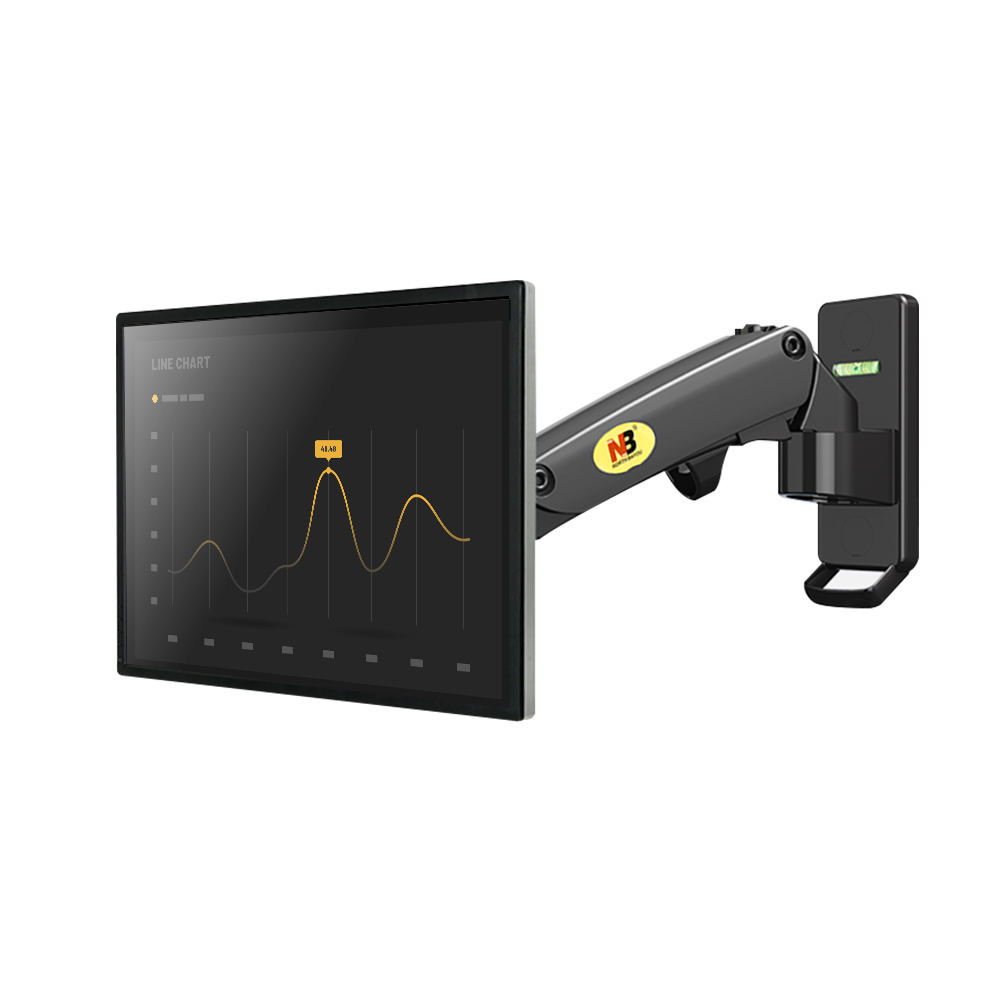 노스바유 NB F120 벽걸이 싱글 모니터암 거치대 - 상세 이미지 4