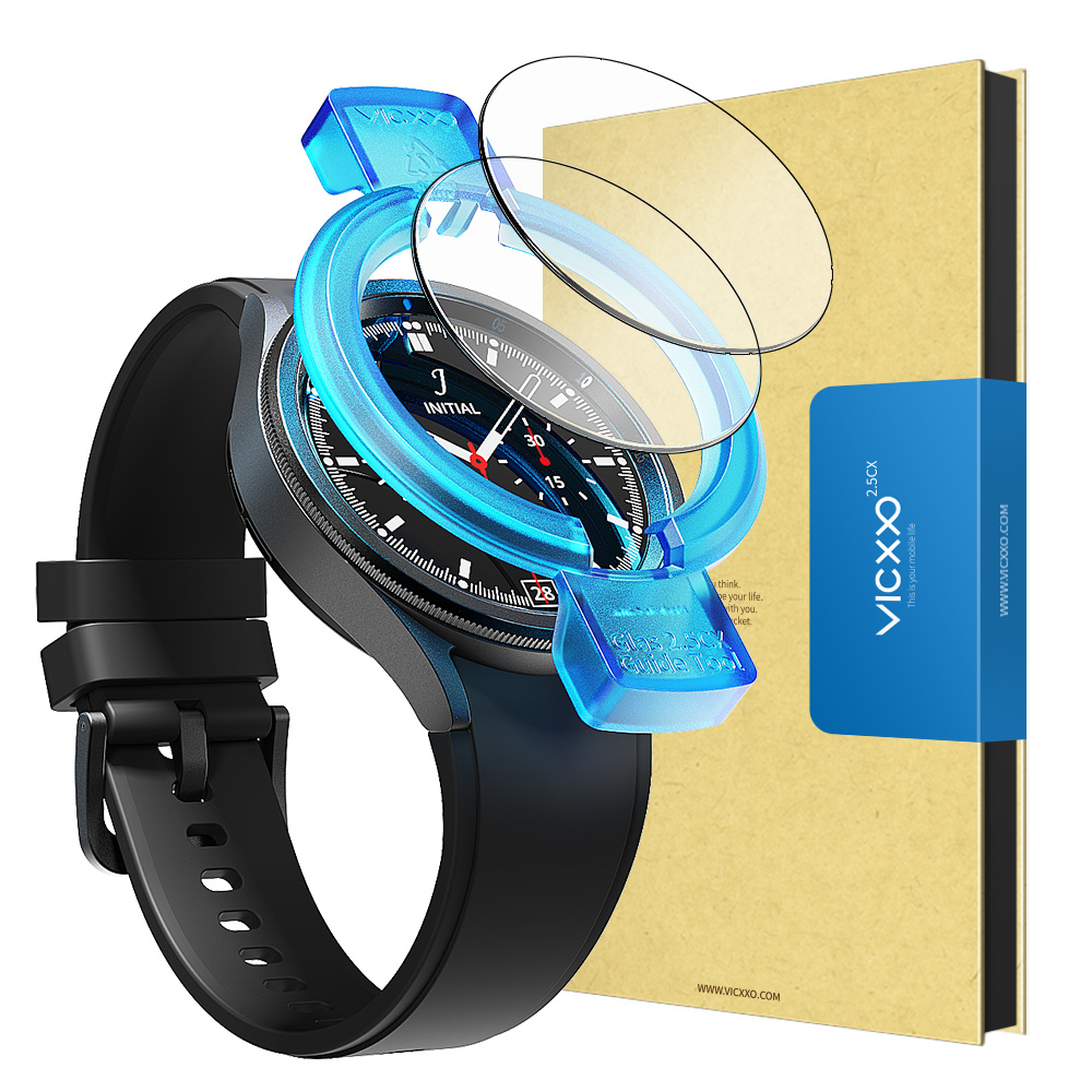 빅쏘 갤럭시워치6 클래식 강화유리 필름 47mm - 상품 이미지