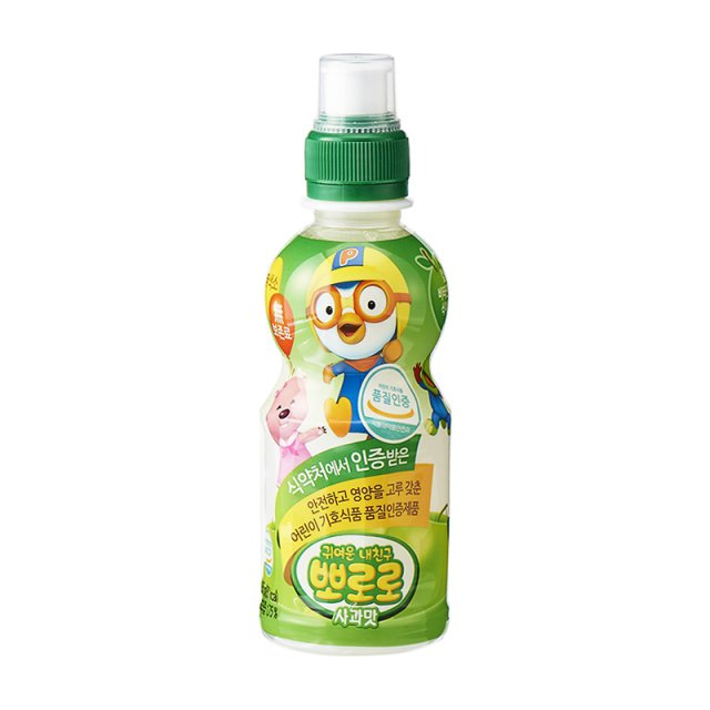 뽀로로음료수 밀크 사과 딸기 블루베리 샤인머스켓 보리차 235ml 총24개 - 상세 이미지 5