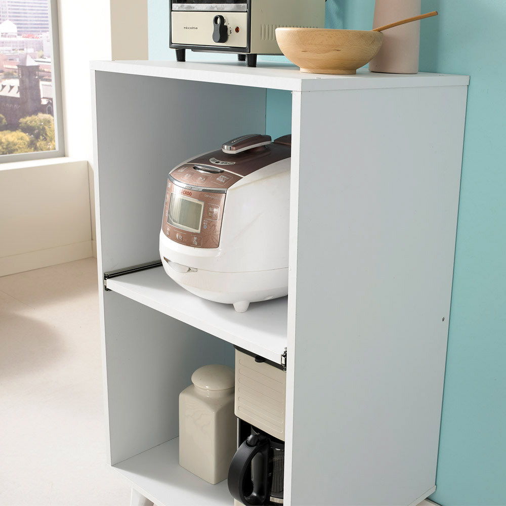 다용도 전자렌지 선반 렌지대 3단