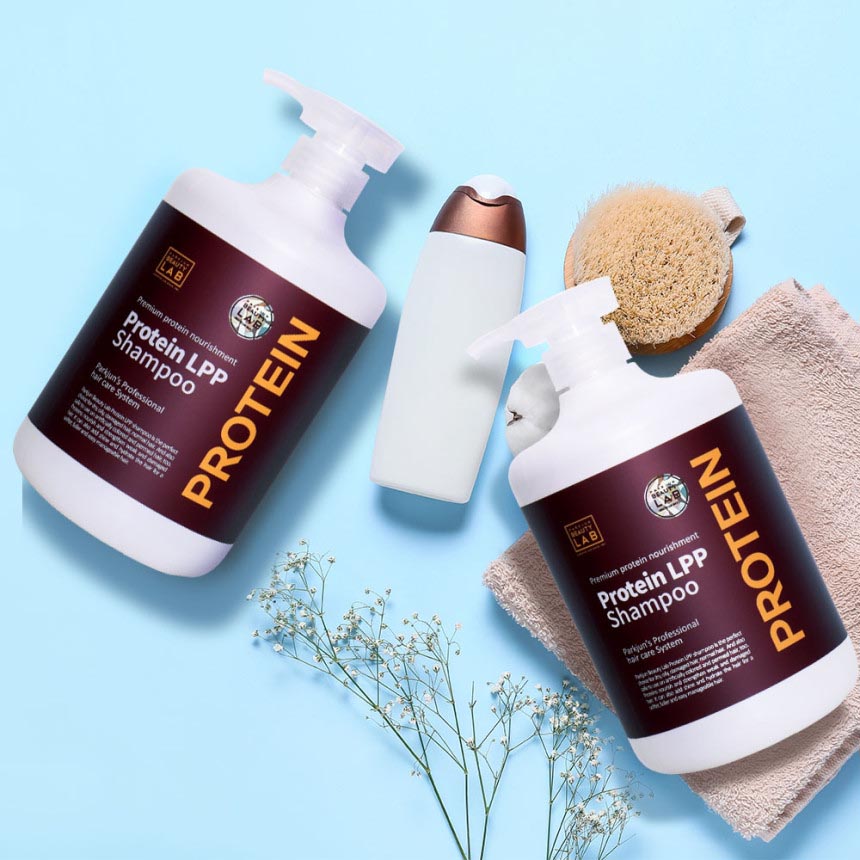 박준뷰티랩 LPP 단백질 무실리콘 약산성 샴푸 1000ml 2개 미용실 대용량 제품 이미지