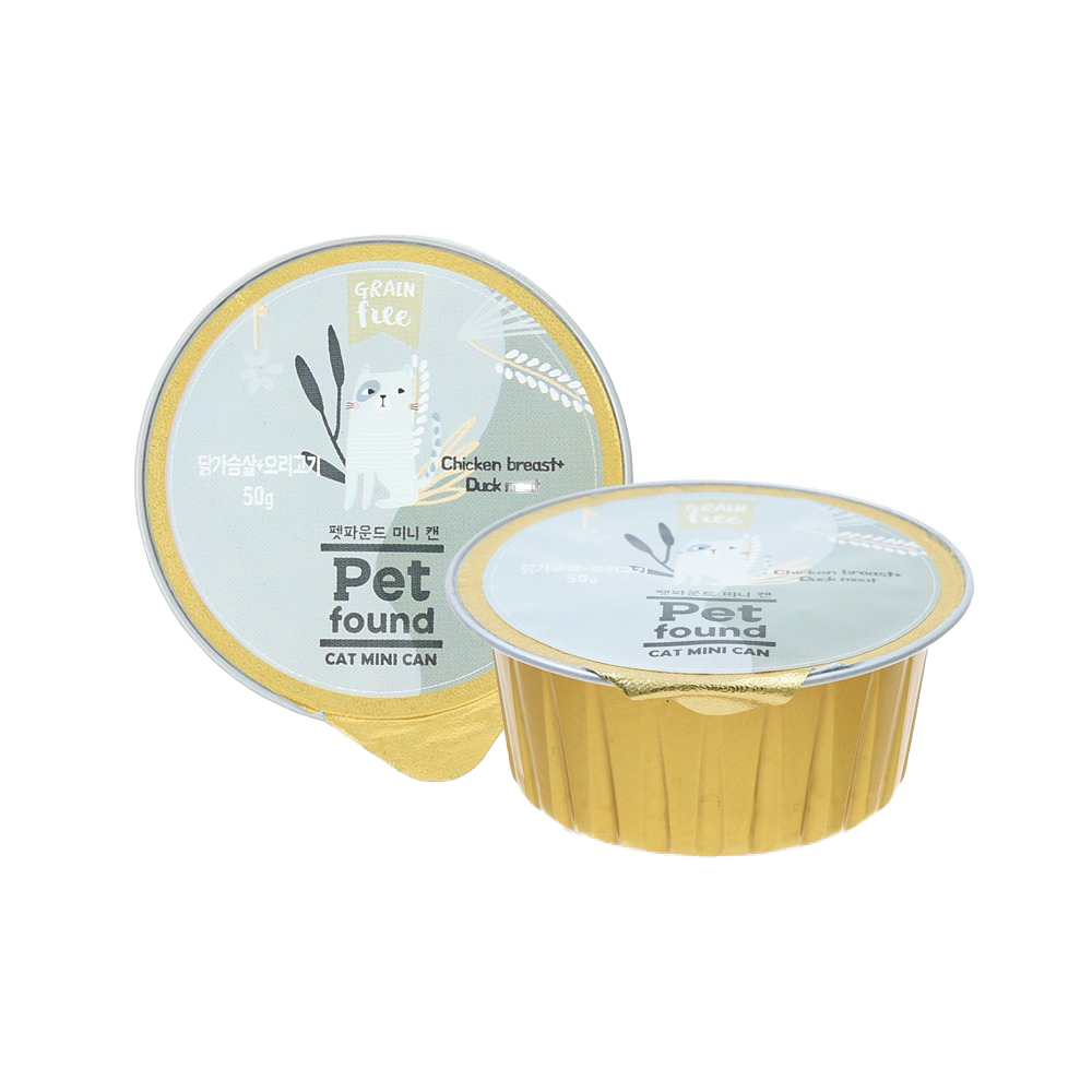 펫파운드 미니캔 스튜 고양이 간식 닭가슴살+소고기, 50g, 1개 - 상세 이미지 3