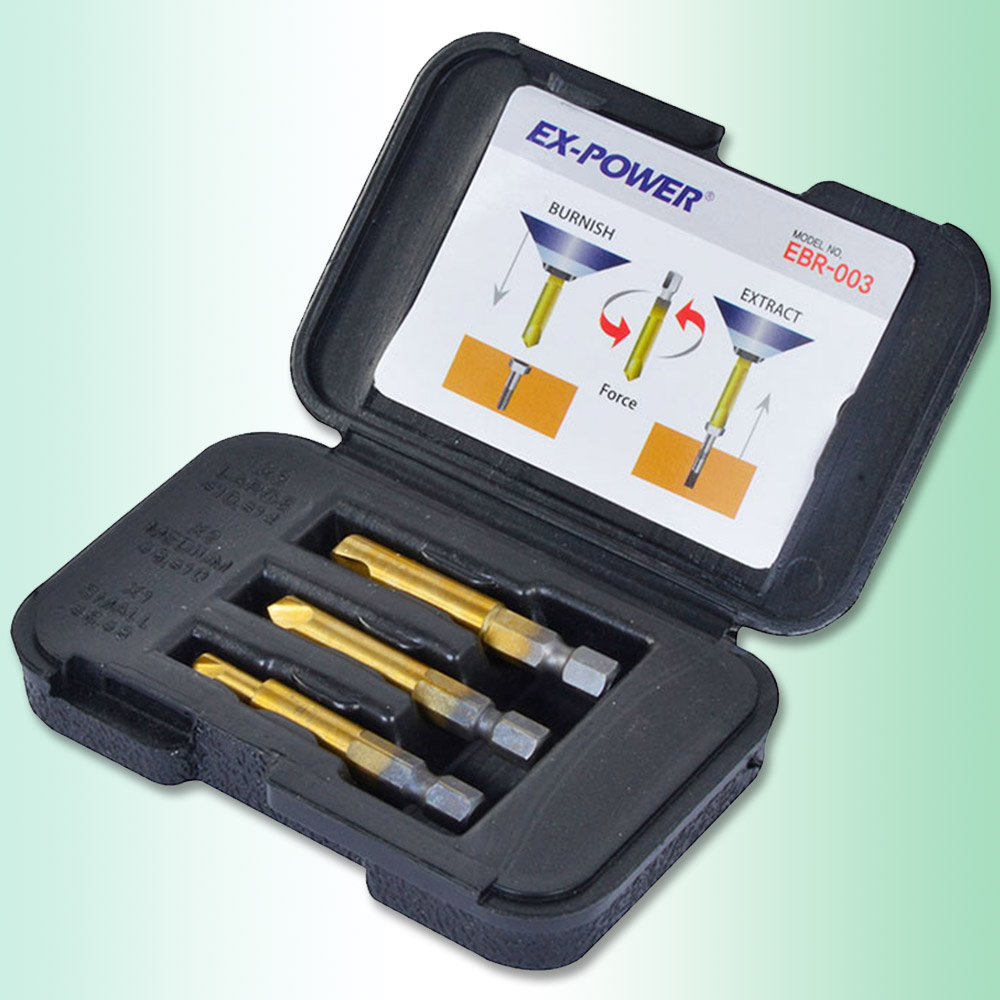 이엑스파워 볼트리무버 반대탭세트  3pcs EBR-003  절삭 - 상품 이미지