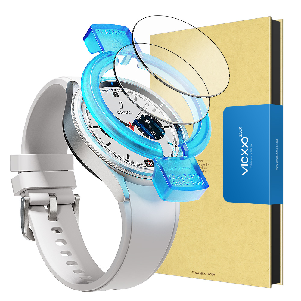 빅쏘 갤럭시워치6 클래식 강화유리 필름 43mm - 상품 이미지