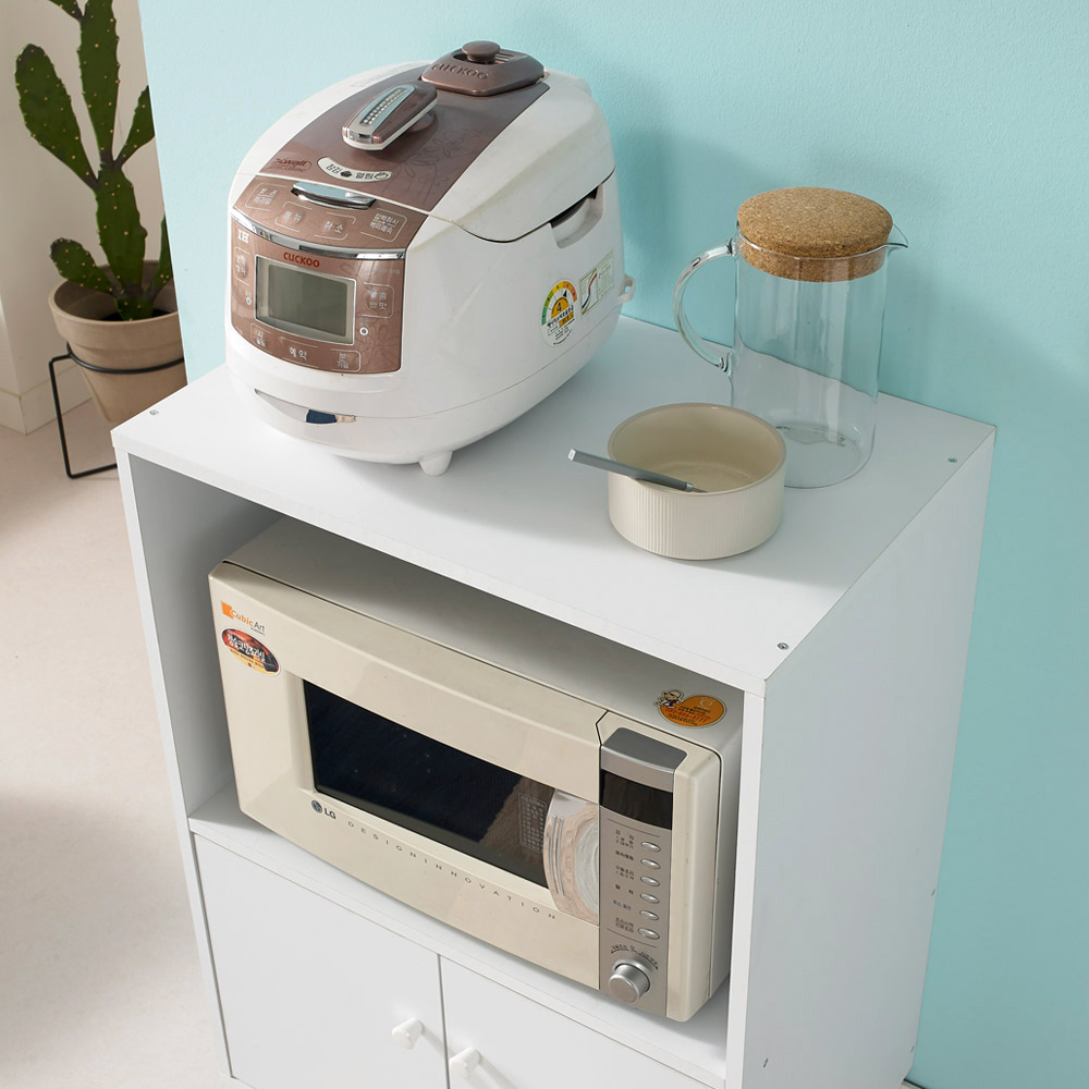 다용도 전자렌지 선반 렌지대 3단