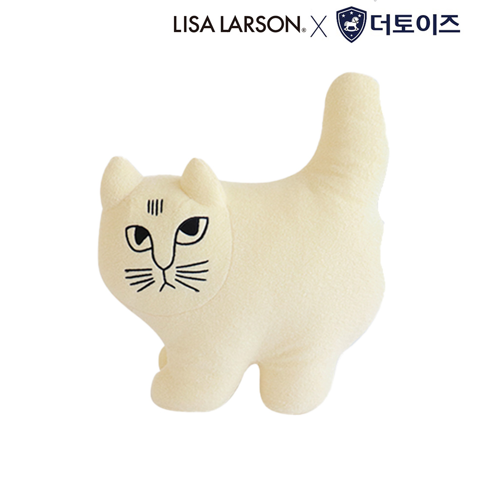 리사라르손 모아 고양이 모형 봉제 애착 인형 인테리어소품 - 상품 이미지