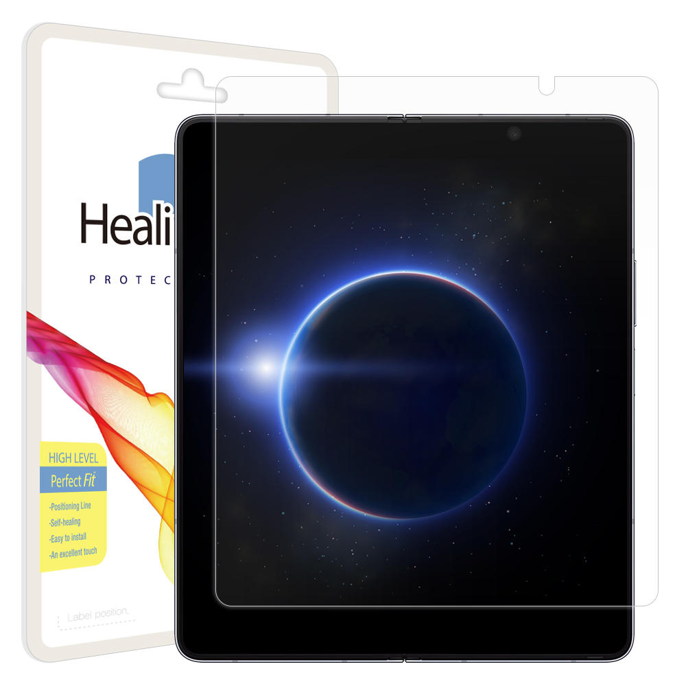 갤럭시시리즈 하이레벨 고광택 액정보호필름 갤럭시Z 폴드5 (내부액정), 1매입