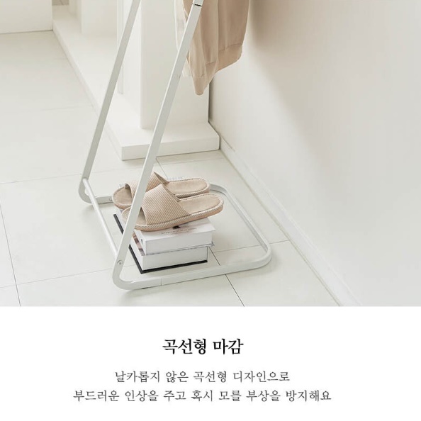 작은 행거 낮은 행거 선반형 롱코트 매장용 사다리 행거 - 상세 이미지 4