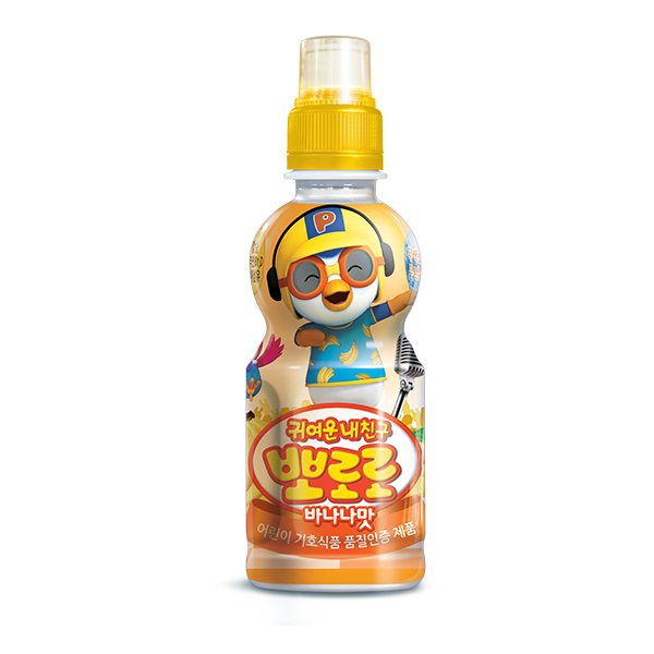 뽀로로음료수 밀크 사과 딸기 블루베리 샤인머스켓 보리차 235ml 총24개 - 상세 이미지 3