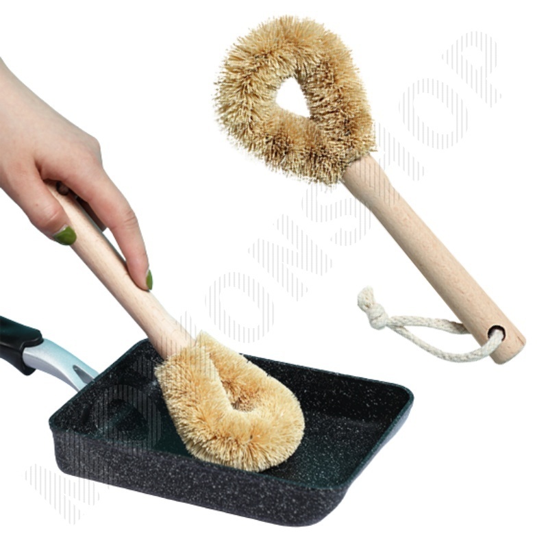 코코넛수세미 까칠한 수세미 무쇠세척솔 설겆이솔 - 메인 이미지