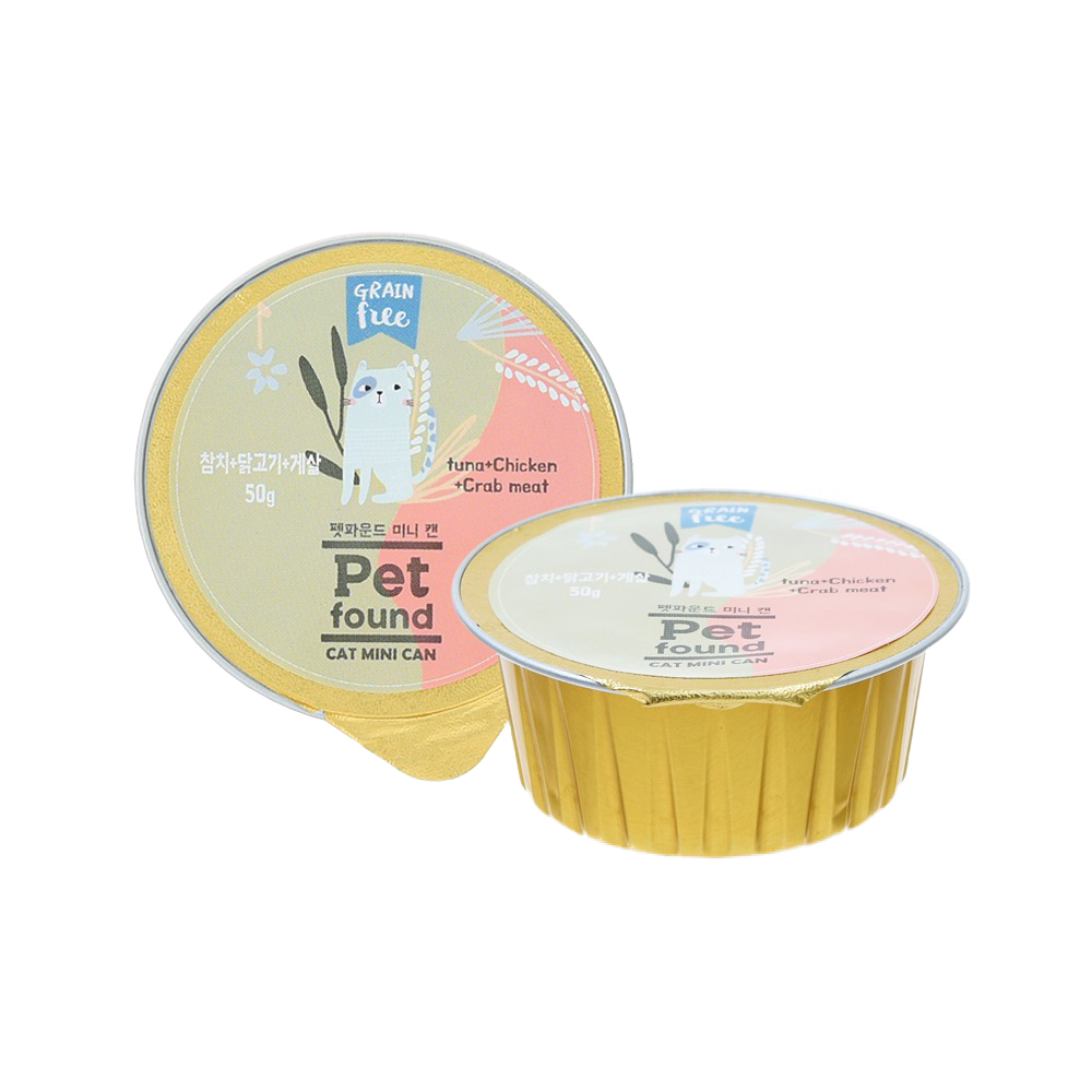 펫파운드 미니캔 스튜 고양이 간식 닭가슴살+소고기, 50g, 1개 - 상세 이미지 5