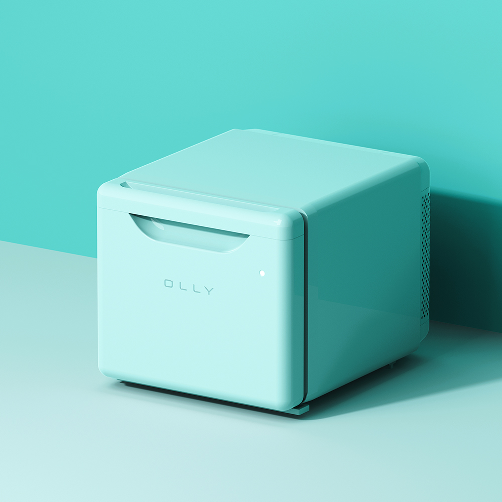 올리 초미니냉장고 원룸 소형 슬림냉장고 저소음 레트로 1인
