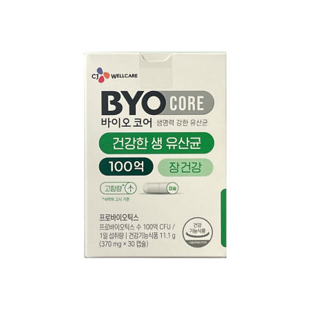바이오코어 건강한 생 유산균 100억 370mg x 30캡슐 3개