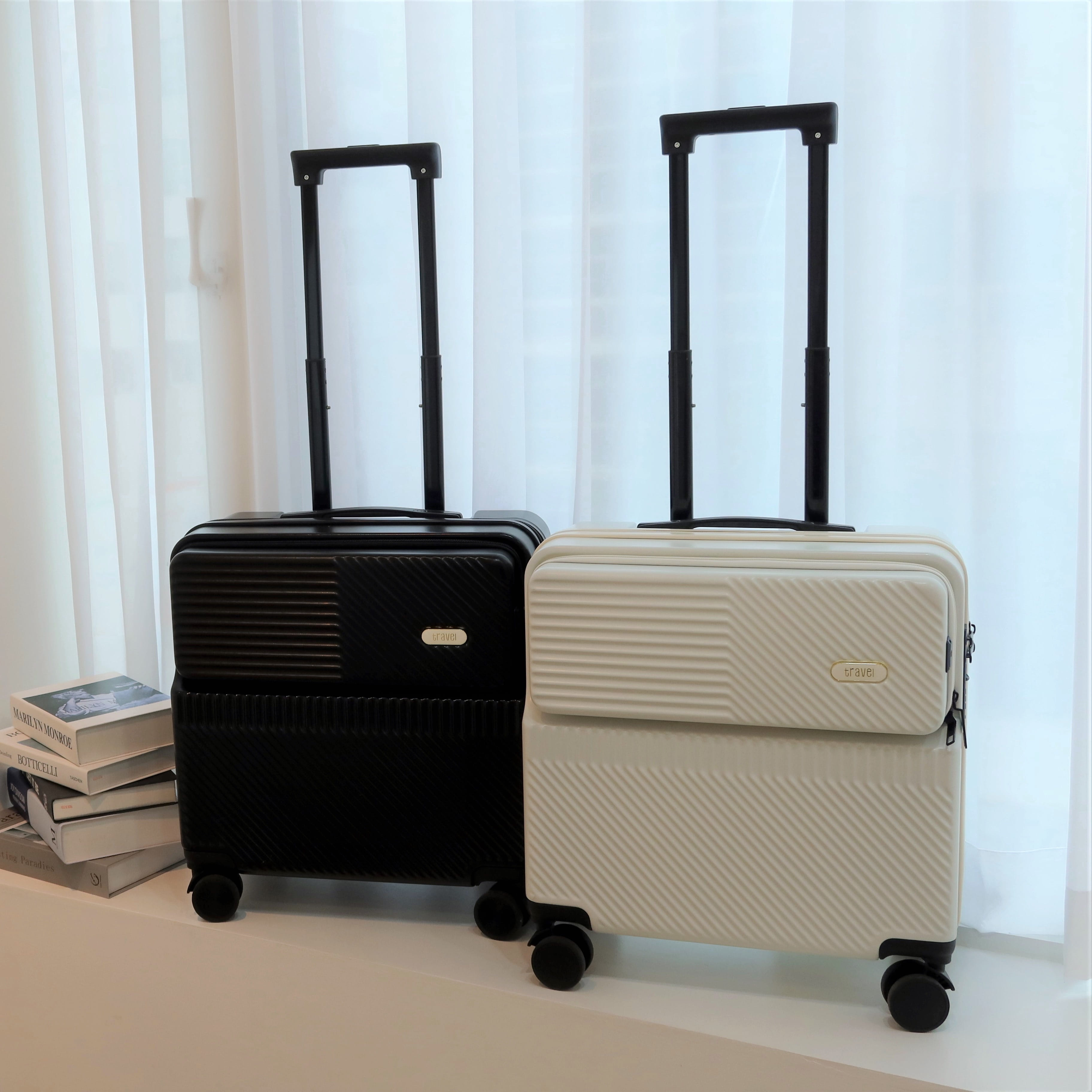 기내용캐리어 45cm(18인치) 미니 캐리어 소형 47cm(20인치) 수학여행 노트북 - 상세 이미지 2