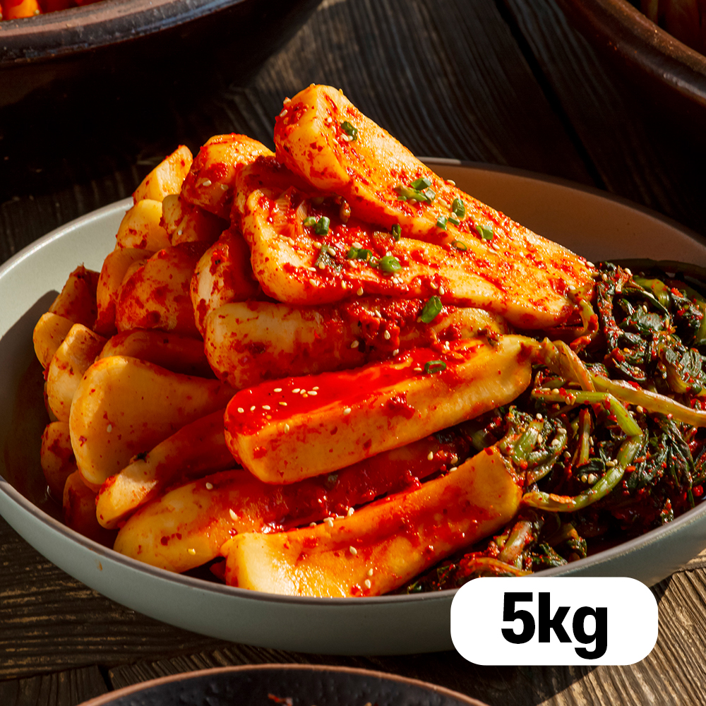 참가득 총각김치 5kg 국내산 100% 총각무 알타리김치