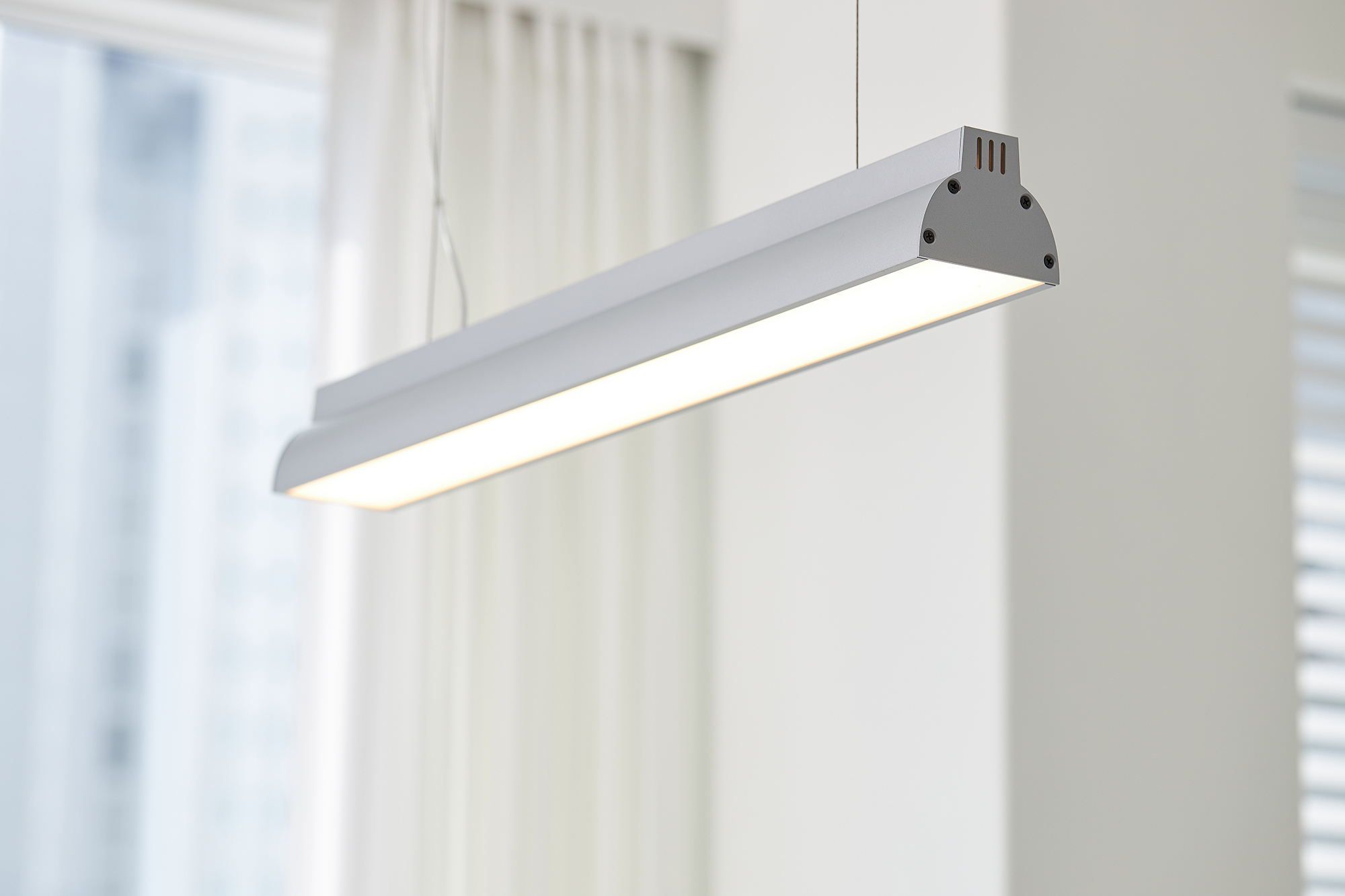LED 팬던트조명 식탁등 펜600 15W 블랙 주백색 브라켓형 2M - 상세 이미지 2