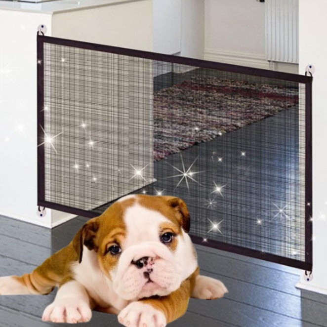 강아지칸막이 디자인휀스 애견휀스 낮은울타리 투명펜스