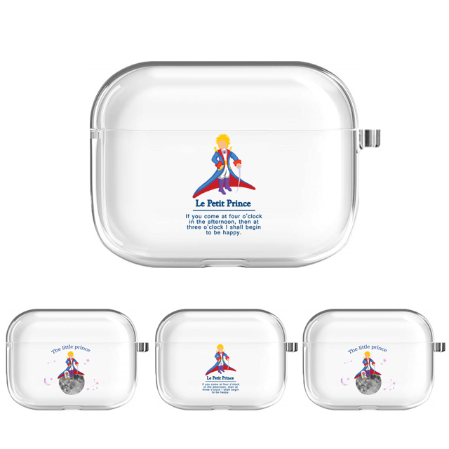 어린왕자 캐릭터 에어팟 프로2 2세대 투명 젤리 케이스