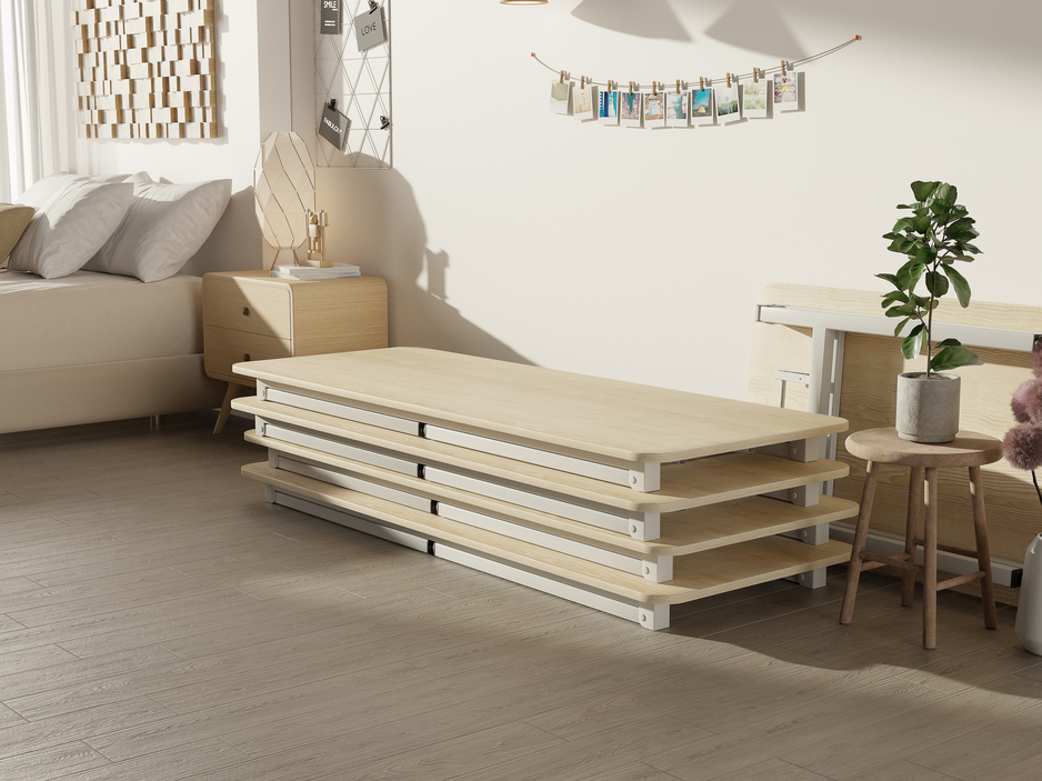 접이식 테이블 입식 접이식 간이 식탁 침대 원룸 테이블 120 45