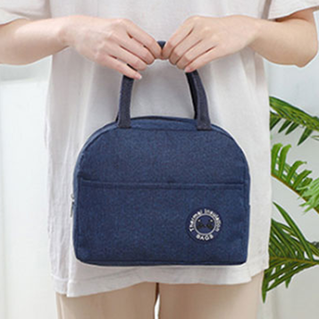 심플 이유식 보냉백 어린이집 소풍 유치원 피크닉 도시락 런치백 노시부 가방 보온 보냉