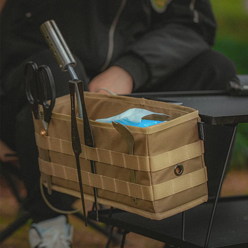 캠핑문 필드랙 멀티 테이블용 사이드 스토리지 BG-1235 / BK-1235 - 상품 이미지