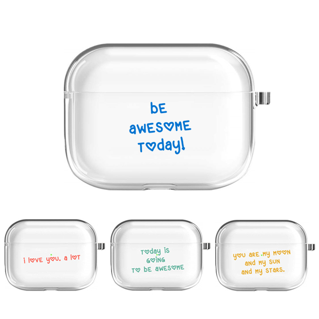 손글씨 드로잉 이니셜 각인 에어팟 프로2 2세대 케이스