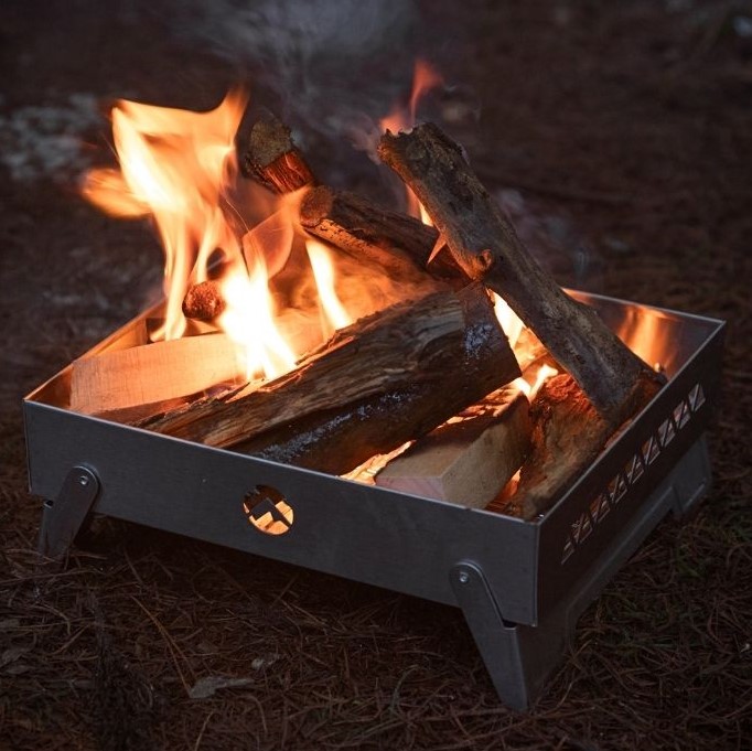 캠핑문 파이어베드 테이블 숯불 화로 MT-6-LT