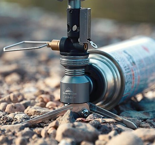 캠핑문 CB캔 스탠드형 부탄가스 변환 어댑터 Z-23-CB