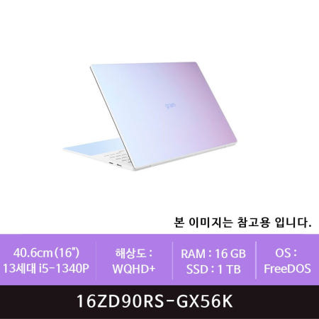 LG전자 LG 그램16 16ZD90RS-GX56K 1TB교체(zoaa)