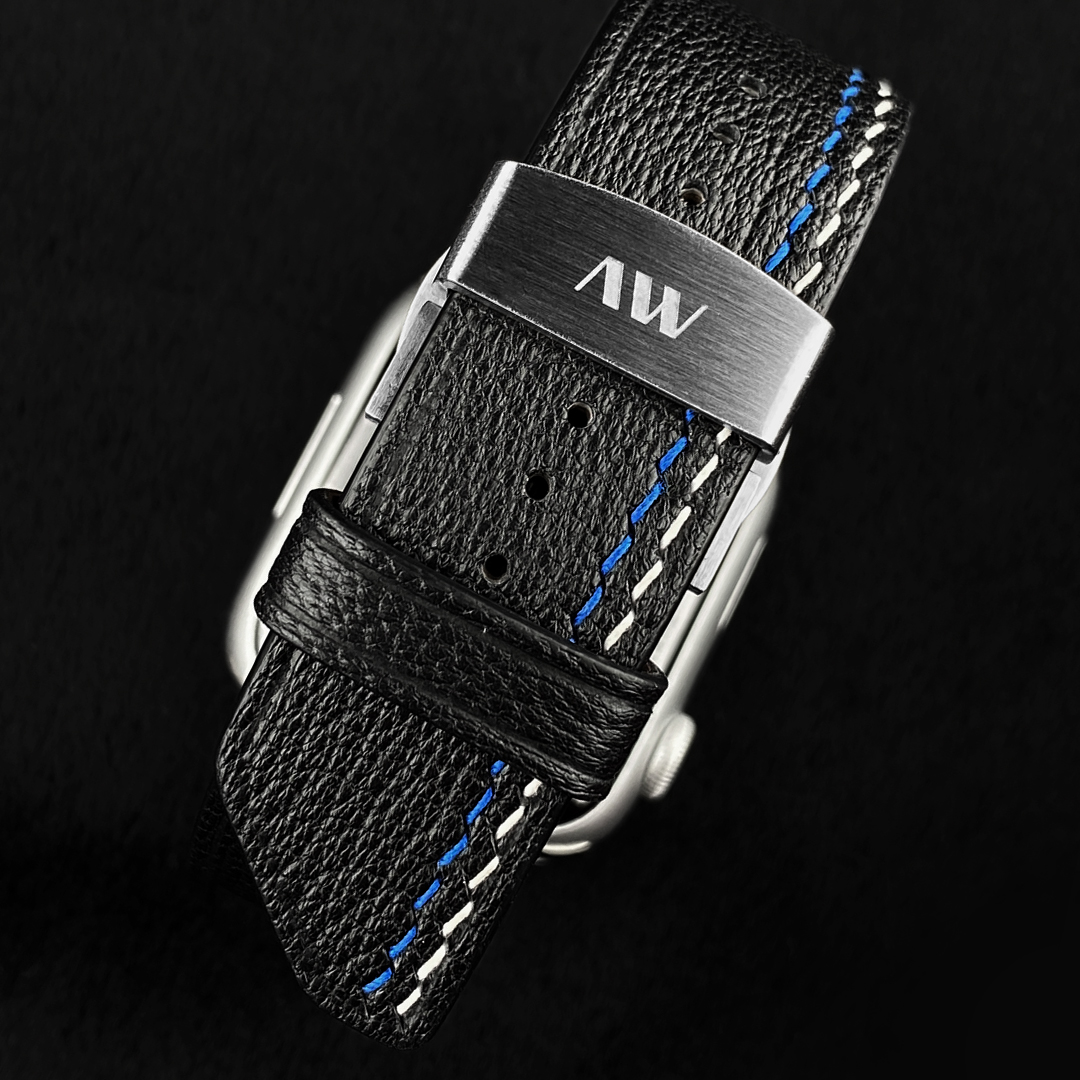 얼루어웨이브 애플워치 가죽 스트랩 애플워치 11 10 스트랩 울트라3 SE2 블랙에디션