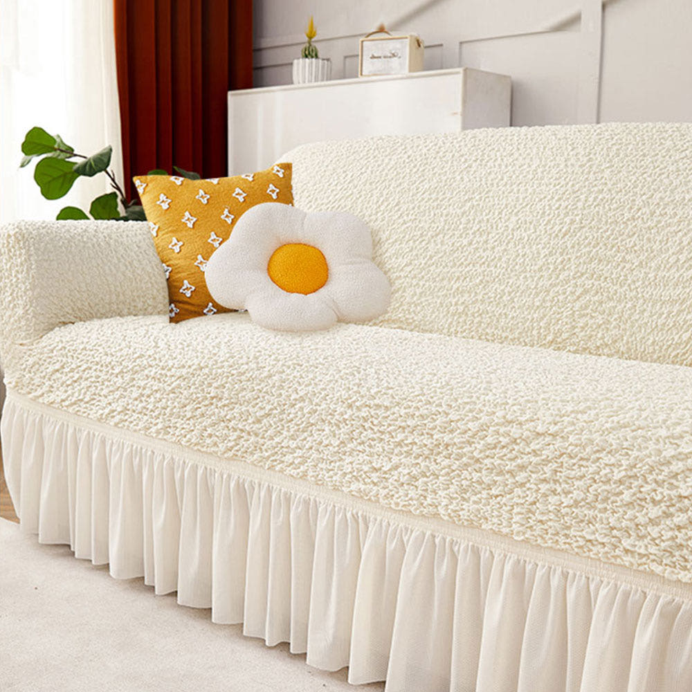 고탄력 버블리 프릴 쇼파커버