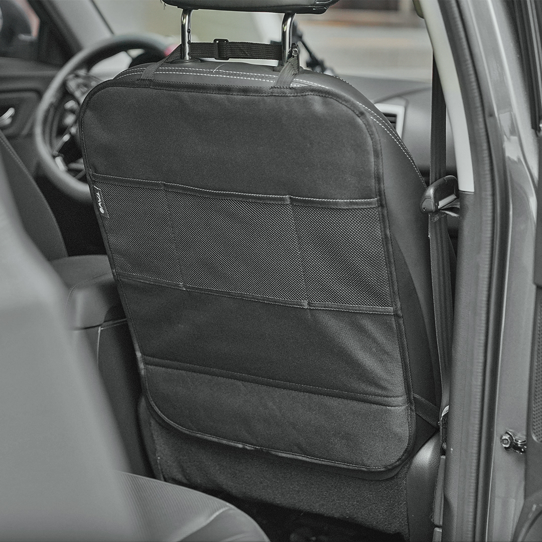 [누비앤타보] 카시트 킥매트 스크래치 및 발자국 등 오염 방지 자동차 매트 악세사리