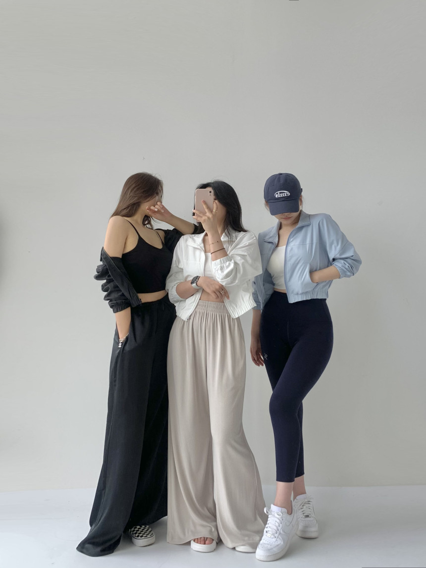 [당일출고 madecolor소라]크롭 바람막이 집업 자켓 바막 가디건 운동복 필라테스복 요가복 헬스 애슬레저룩 레이어드 크롭가디건 꾸안꾸 져지 바스락 야상 러닝 트레이닝 상세 이미지 8
