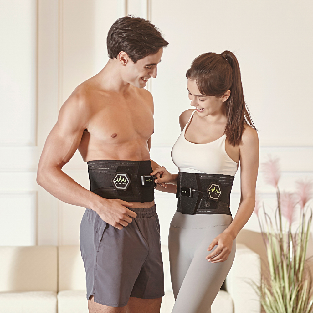 리얼EMS 복근 뱃살 복부 코어 저주파 다이어트 ABS 홈트레이닝 운동기구 챔피온 벨트 - 상세 이미지 5