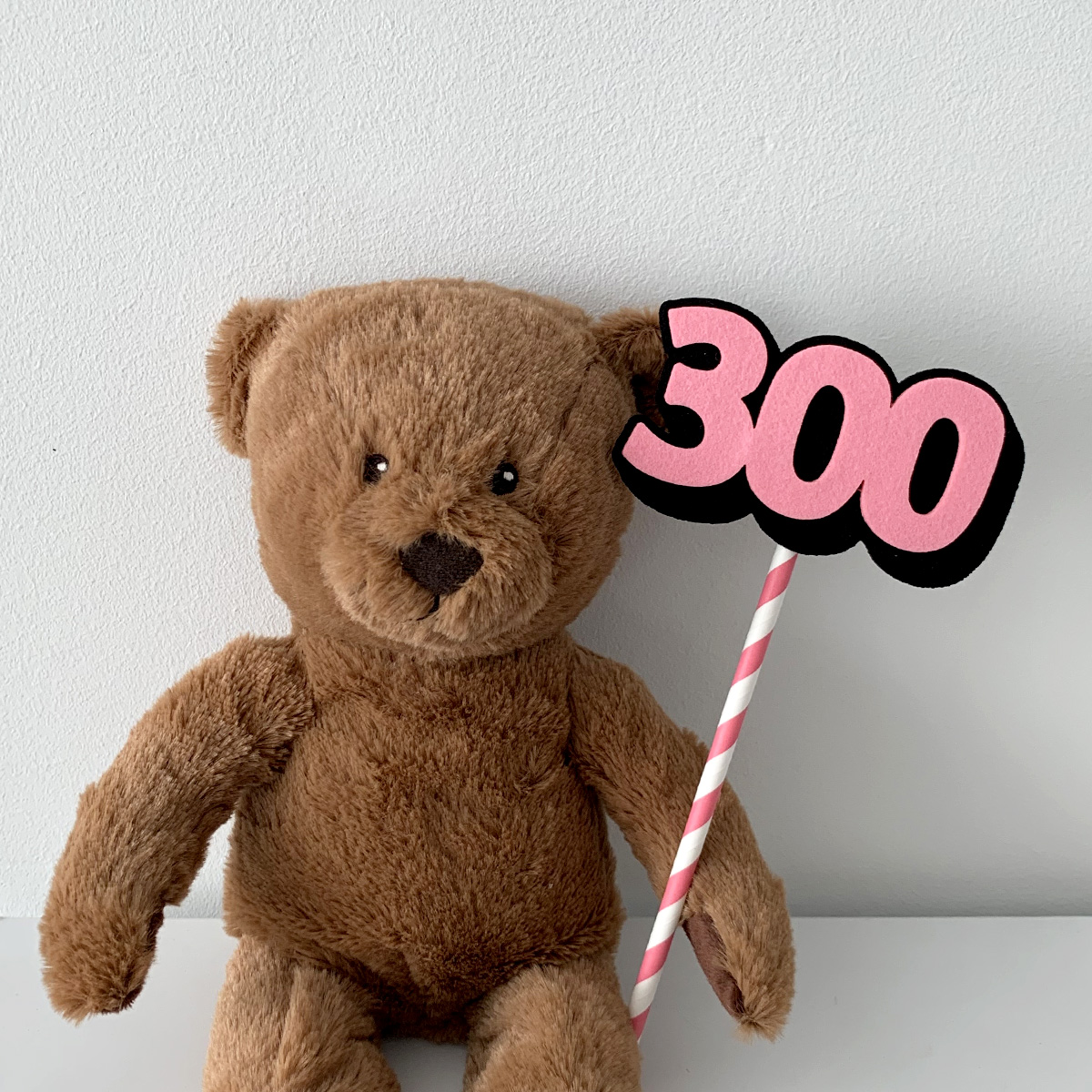 컬러팝 숫자토퍼 50일 백일상 셀프촬영 생일 케이크토퍼 - 상세 이미지 2