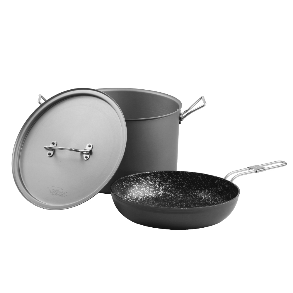 티에라 OSO-27H 10L 곰솥 냄비 대용량 캠핑코펠 국산