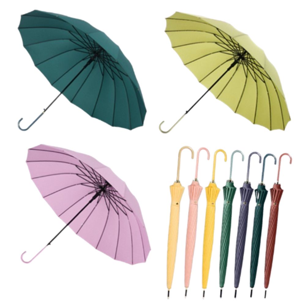 자동 장우산 튼튼한 우산 고급 예쁜 16K 가벼운 파스텔 학생 이쁜 답례품 휴대용 큰