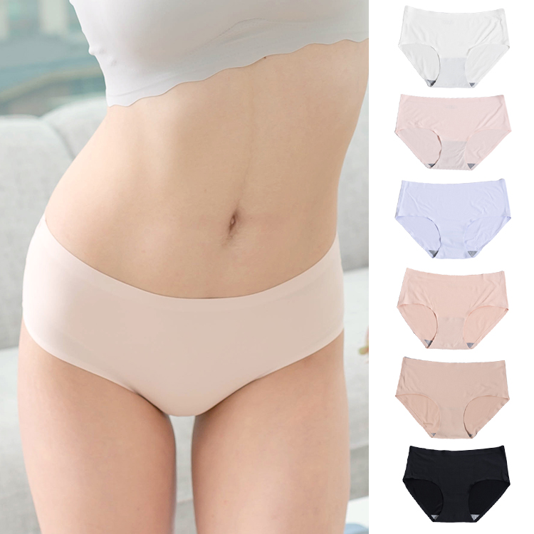 노라인무봉제여성팬티 마이스킨팬티 요가팬티 완벽한누디라인 - 메인 이미지